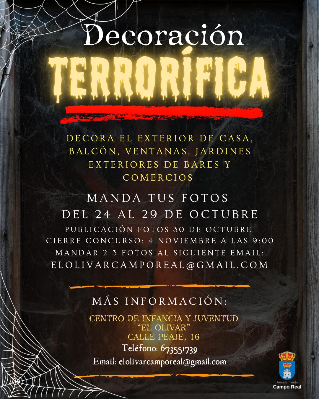 Bases del Concurso de Decoración Terrorífica