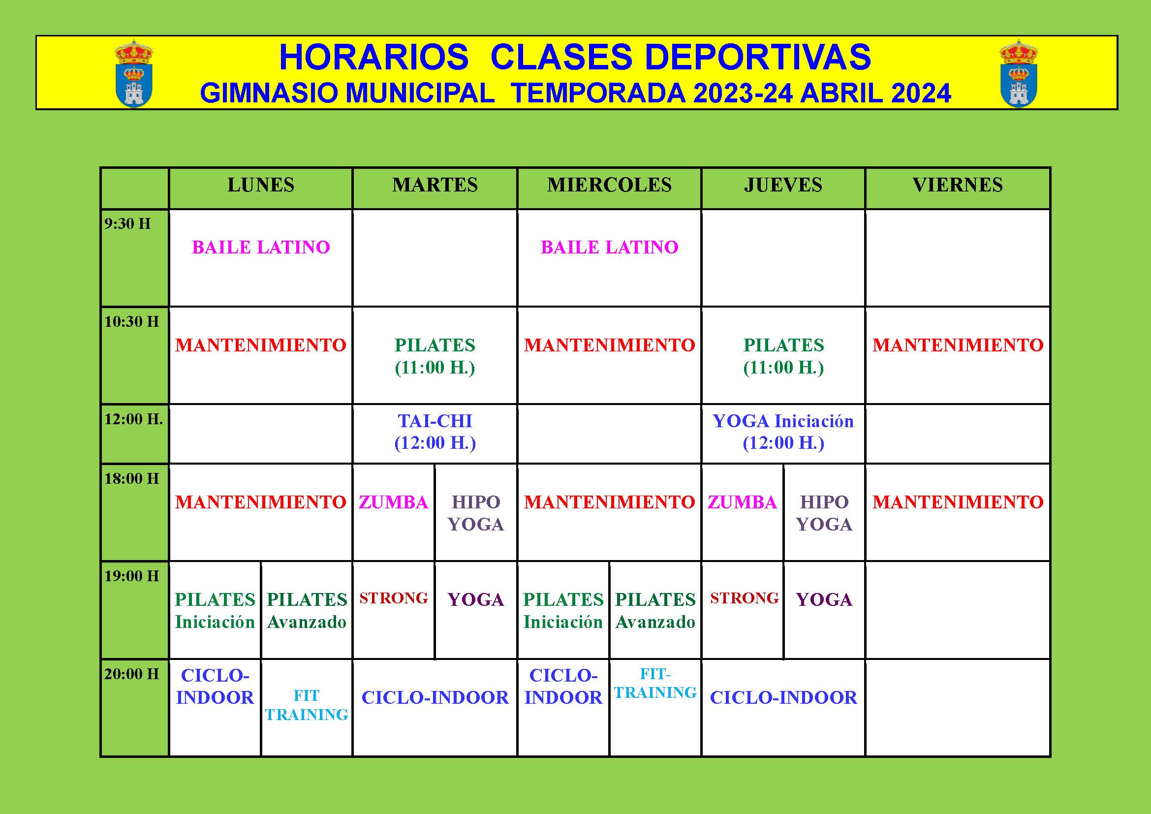 clases deportivas feb 24 Página 1