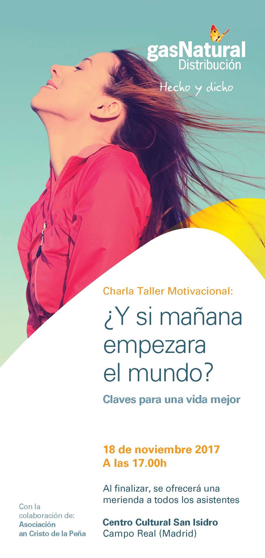 GND Taller Motivacional flyer