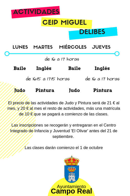 extraescolares ceip cr19
