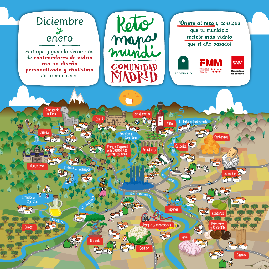 RetoMapamundi Madrid RRSS X Post