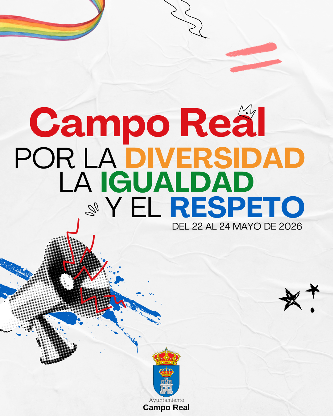 Campo Real por la diversidad, la igualdad y el respeto